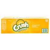 Crush Pineapple Soda 12oz Cans (Pack of 12) - Soda
